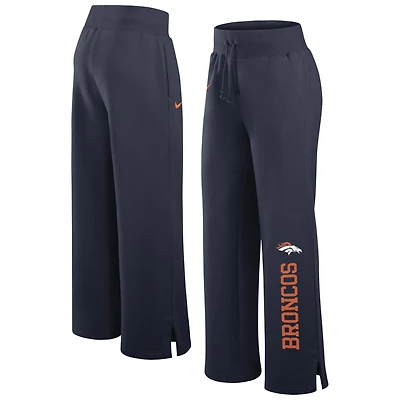Women's Nike Navy Denver Broncos Phoenix Casual Pants
