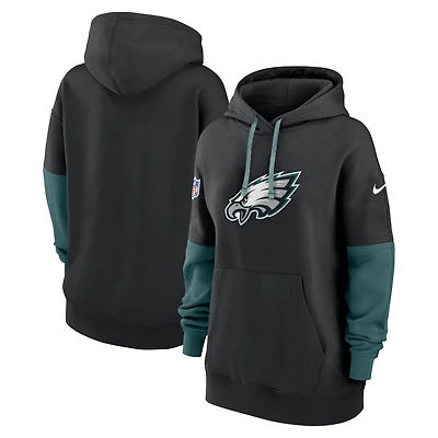 Women's Nike Black Philadelphia Eagles Sideline Essential Hoodie