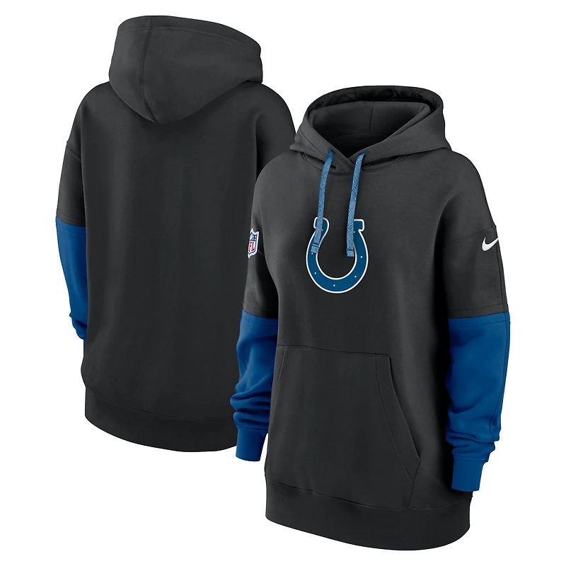 Women's Nike Black Indianapolis Colts Sideline Essential Hoodie