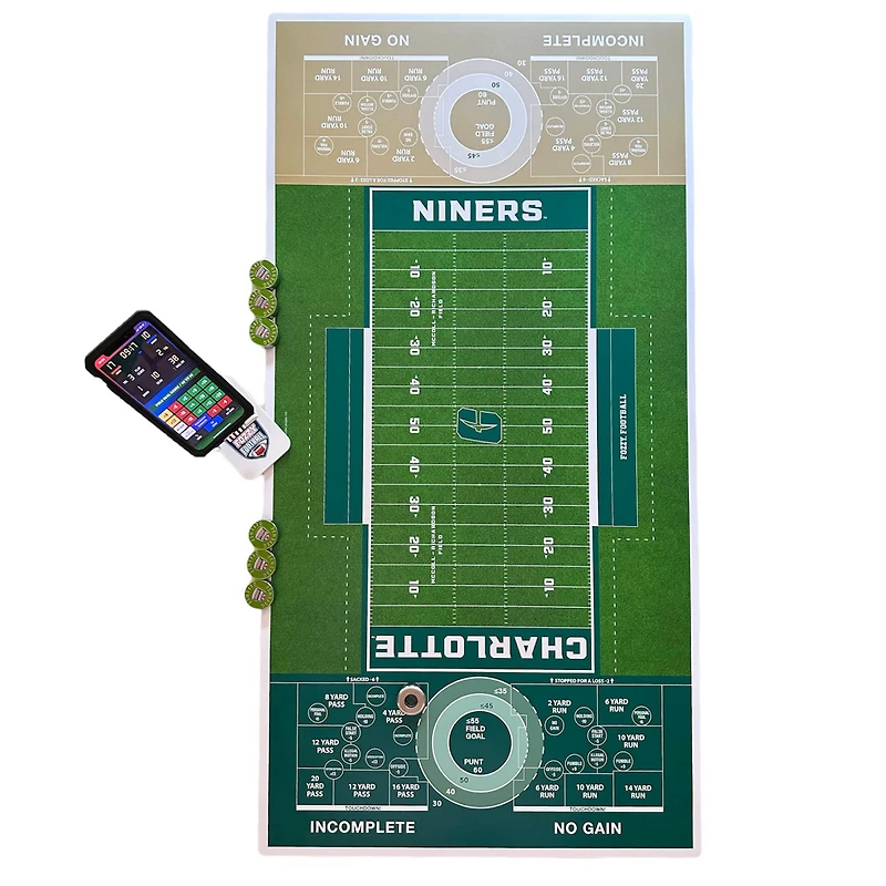 Charlotte 49ers Fozzy Football Deluxe Set
