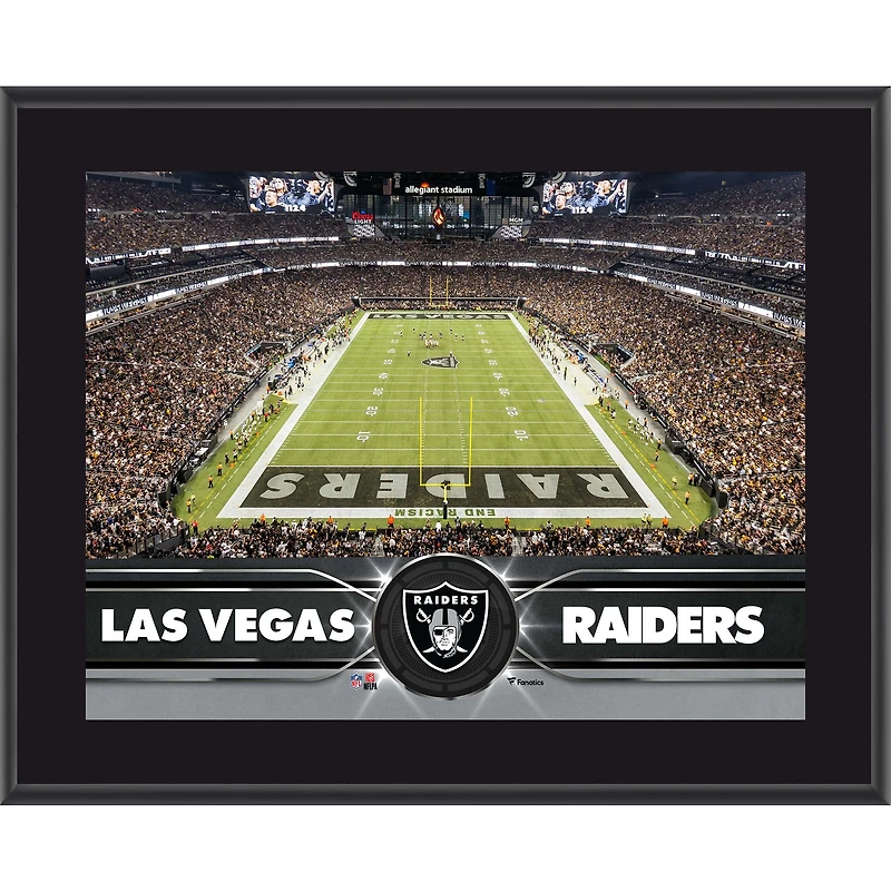 Las Vegas Raiders 10.5" x 13" Sublimated Team Plaque