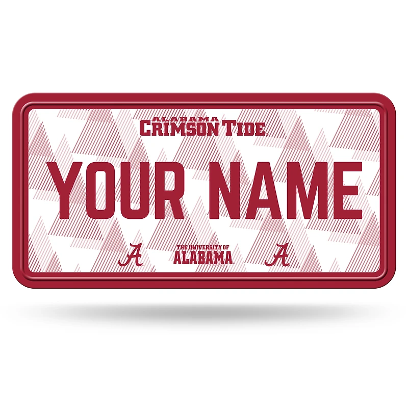 Alabama Crimson Tide 6" x 12" Personalized License Plate