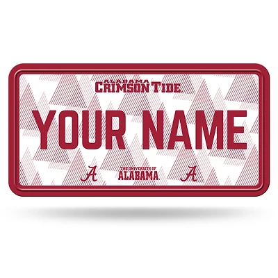 Alabama Crimson Tide 6" x 12" Personalized License Plate