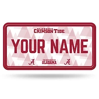 Alabama Crimson Tide 6" x 12" Personalized License Plate