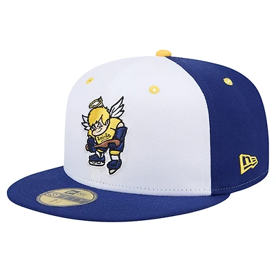Men's New Era White St. Paul Saints Theme Night Fighting Saints 59FIFTY Fitted Hat