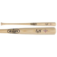 Corey Seager Texas Rangers Autographed 2023 World Series Champions Louisville Slugger Logo Bat
