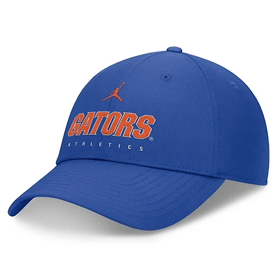 Men's Jordan Brand Royal Florida Gators 2024/25 On-Field Club Performance Adjustable Hat