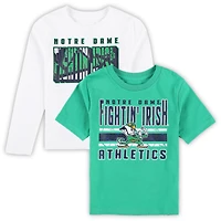 Preschool Notre Dame Fighting Irish In the Mix T-Shirt Combo Set