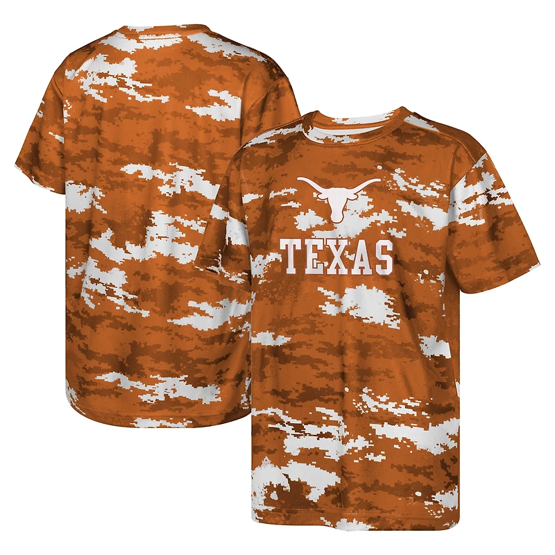 Youth Burnt Orange Texas Longhorns Scrimmage Sublimated T-Shirt