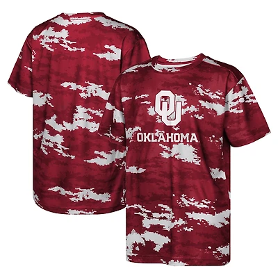 Youth Crimson Oklahoma Sooners Scrimmage Sublimated T-Shirt