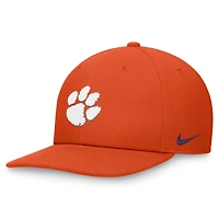 Men's Nike Orange Clemson Tigers On-Field Pro Bill Snapback Hat