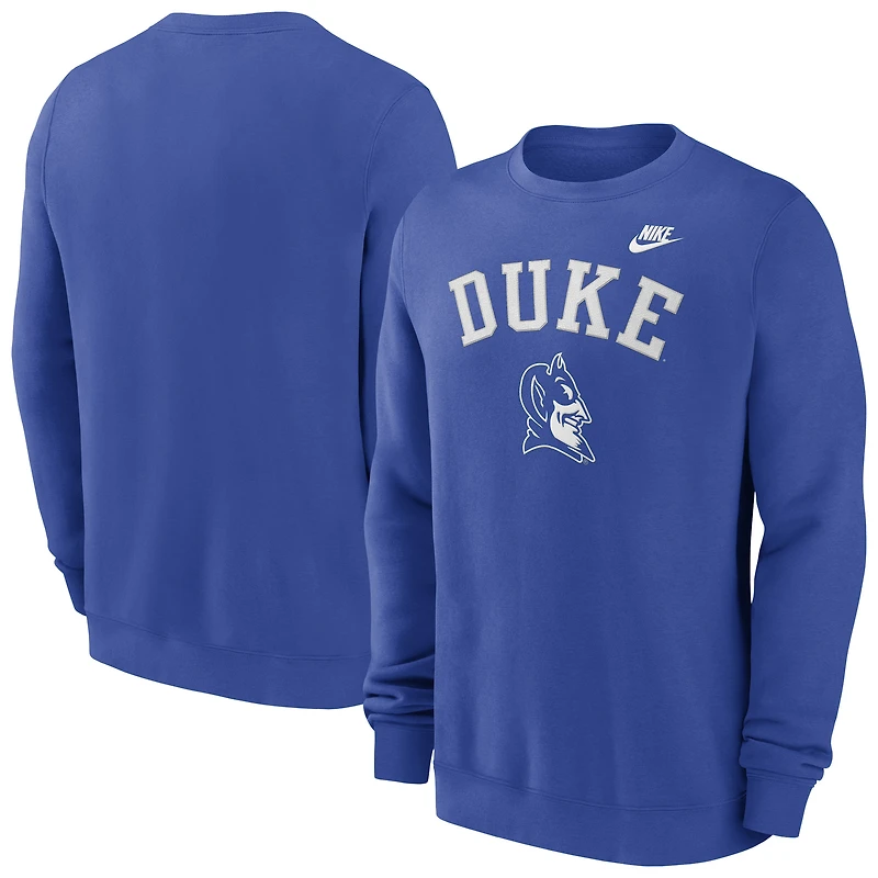Men's Nike Royal Duke Blue Devils Legacy Classic Pullover Sweatshirt
