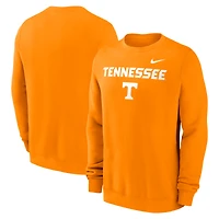 Men's Nike Tennessee Orange Tennessee Volunteers Primetime Primary Stack Pullover Sweatshirt
