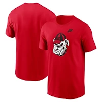 Men's Nike Red Georgia Bulldogs Legacy Alternate Logo T-Shirt