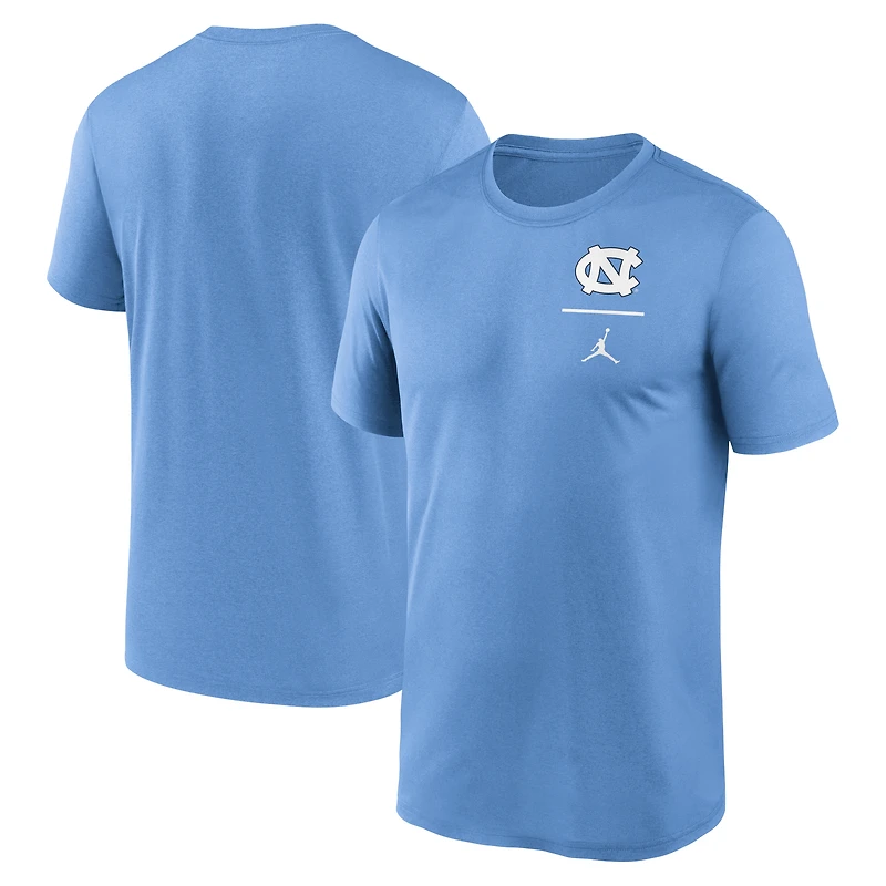 Men's Jordan Brand Carolina Blue North Carolina Tar Heels Primary Logo Legend Performance T-Shirt