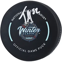 Tye Kartye Seattle Kraken Autographed 2024 Winter Classic Hockey Puck