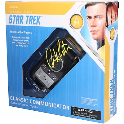 William Shatner Star Trek Autographed Diamond Select Toys: The Original Communicator
