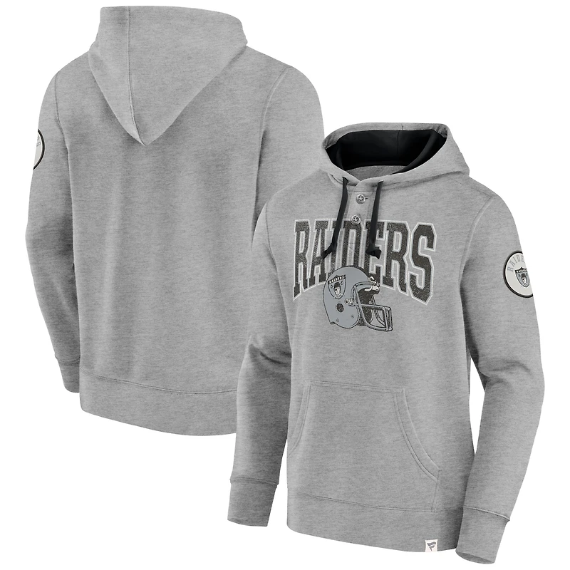 Men's Fanatics Black Las Vegas Raiders Label Maker Pullover Hoodie