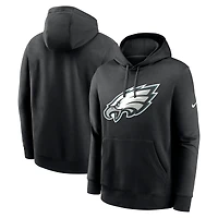 Men's Nike Black Philadelphia Eagles Primetime Club Logo Hoodie