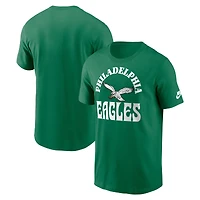 Men's Nike Kelly Green Philadelphia Eagles Rewind Groove Essential T-Shirt