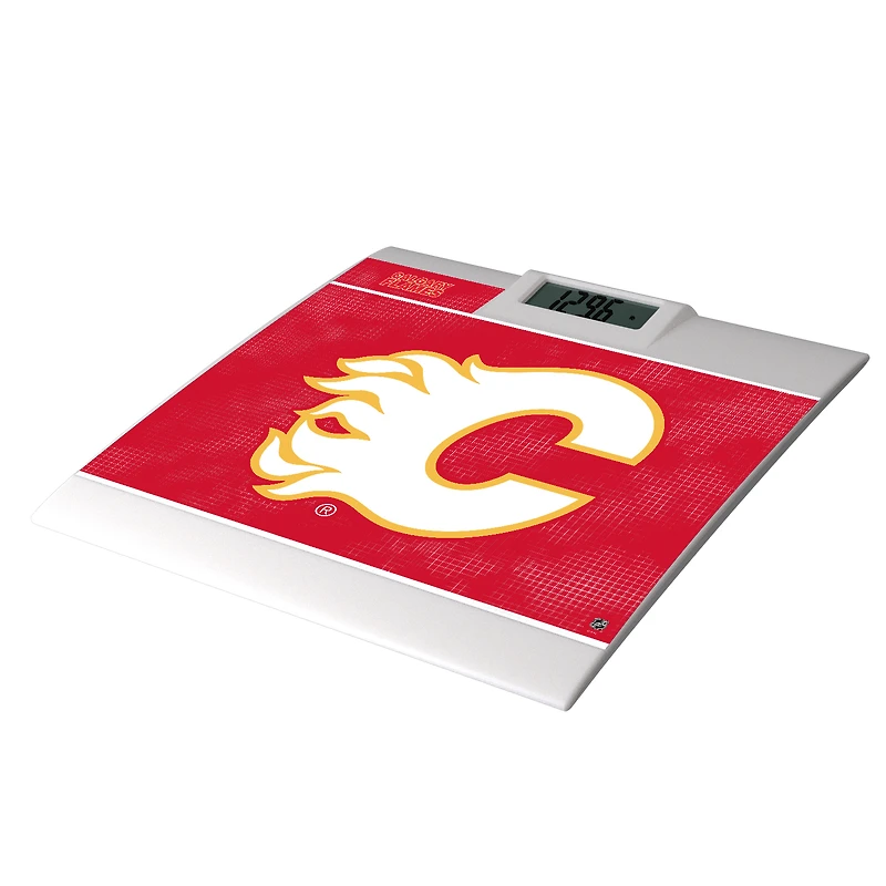 Keyscaper Calgary Flames Digital Bathroom Scale