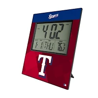 Keyscaper Texas Rangers Digital Desk Clock