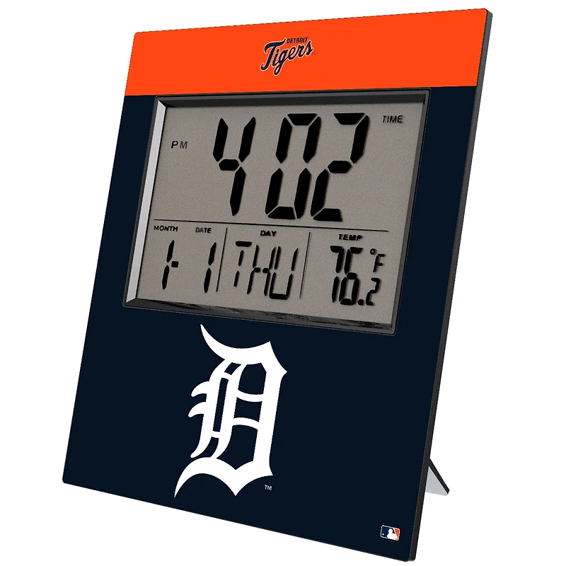 Keyscaper Detroit Tigers Digital Desk Clock