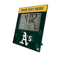 Keyscaper Athletics Personalized Digital Desk Clock