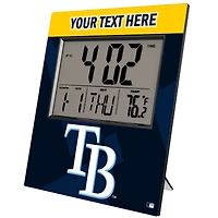 Keyscaper Tampa Bay Rays Personalized Digital Desk Clock