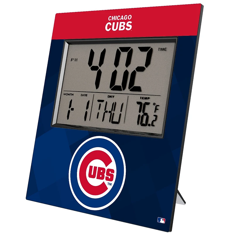 Keyscaper Chicago Cubs Digital Desk Clock