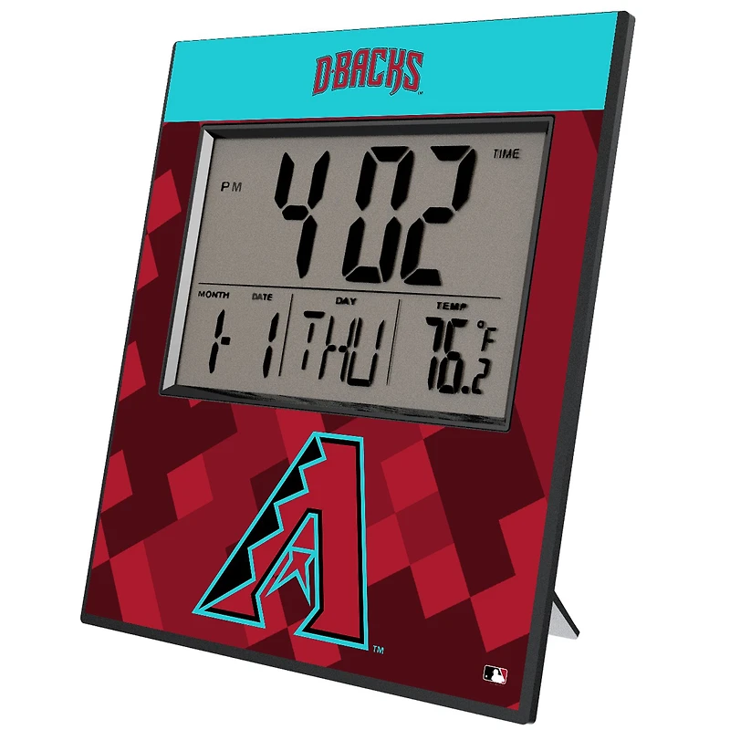 Keyscaper Arizona Diamondbacks Digital Desk Clock