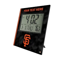 Keyscaper San Francisco Giants Personalized Digital Desk Clock