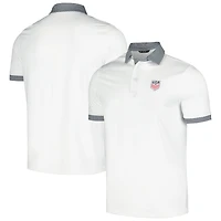 Men's Levelwear  White USMNT Thomas Performance Polo