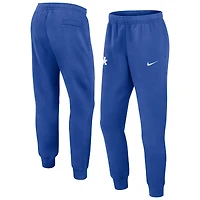 Men's Nike Royal Kentucky Wildcats 2024 Sideline Club Fleece Joggers