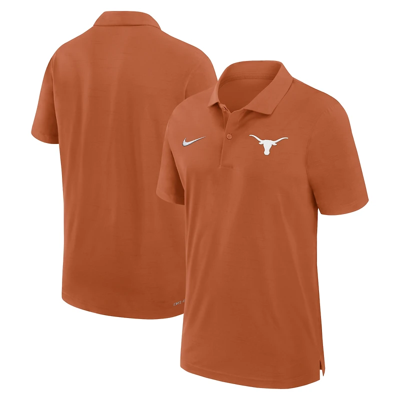 Men's Nike Texas Orange Texas Longhorns 2024 Sideline Woven Performance Polo