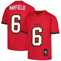 Youth Baker Mayfield Red Tampa Bay Buccaneers  Replica Player Jersey