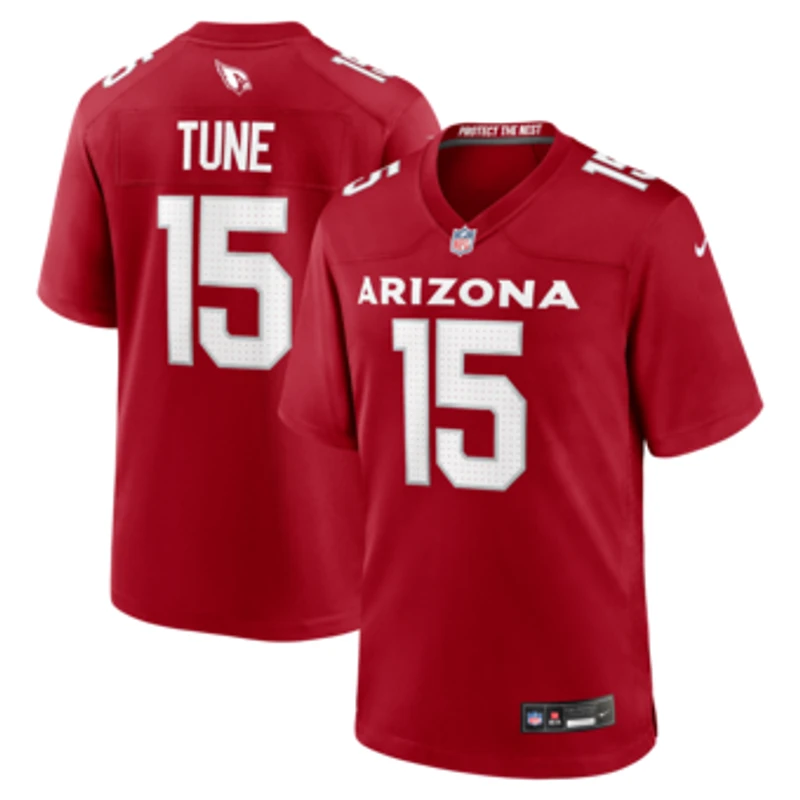 Men's Nike Clayton Tune Cardinal Arizona Cardinals Game Jersey