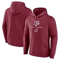 Men's Maroon Texas A&M Aggies Authentic Pick-A-Sport Pullover Hoodie