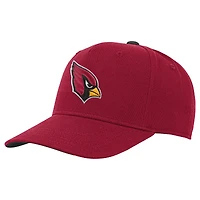 Youth Cardinal Arizona Cardinals Team Pre-Curved Adjustable Hat