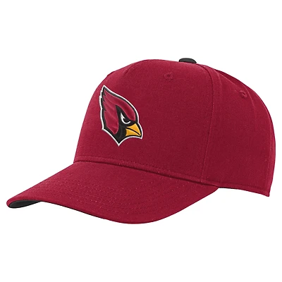 Youth Cardinal Arizona Cardinals Team Pre-Curved Adjustable Hat