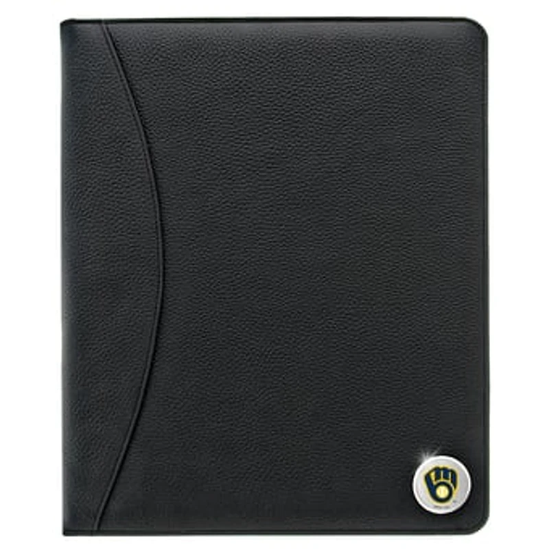 Milwaukee Brewers Leather Portfolio