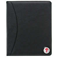 Philadelphia Phillies Zippered Leather Portfolio