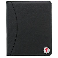 Philadelphia Phillies Zippered Leather Portfolio
