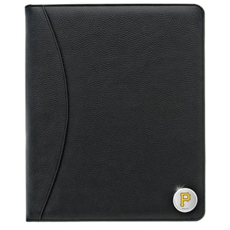 Pittsburgh Pirates Zippered Leather Portfolio
