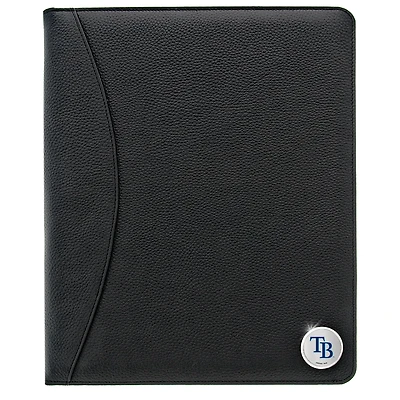 Tampa Bay Rays Zippered Leather Portfolio