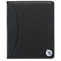 Tampa Bay Rays Zippered Leather Portfolio