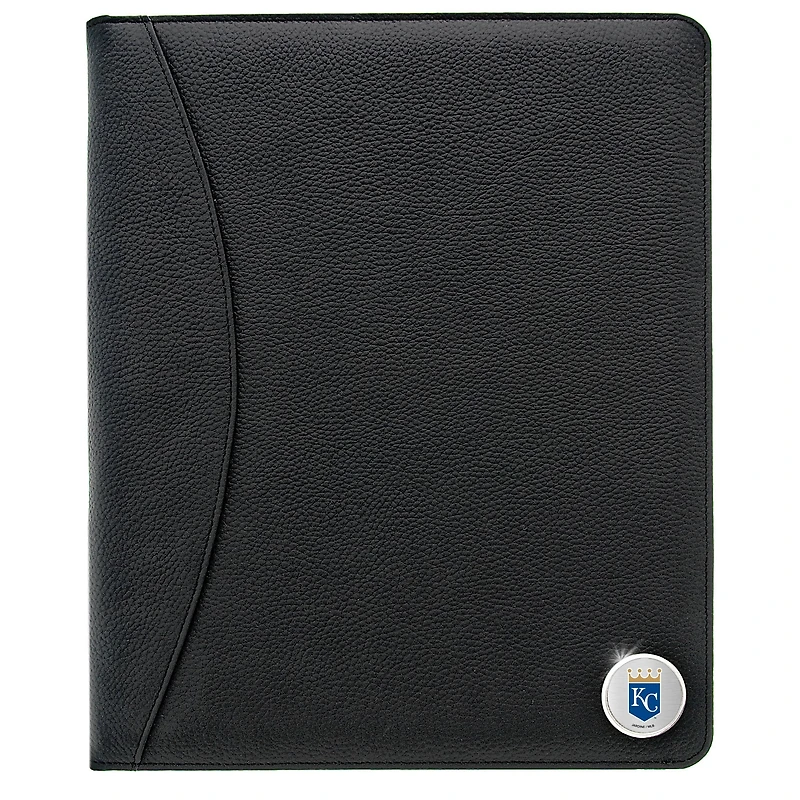 Kansas City Royals Zippered Leather Portfolio
