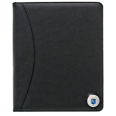 Kansas City Royals Zippered Leather Portfolio