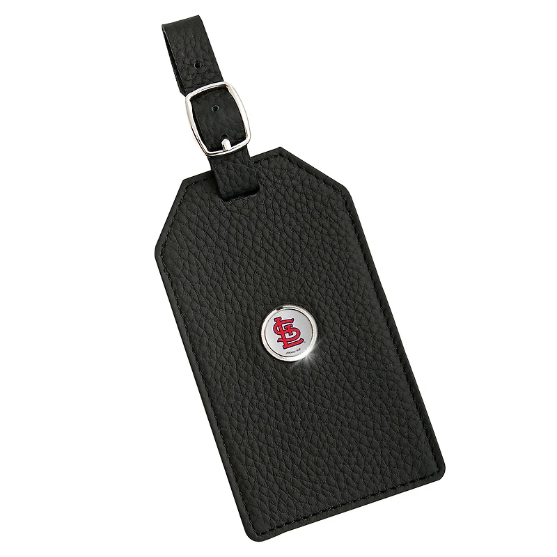 St. Louis Cardinals Leather Luggage Tag