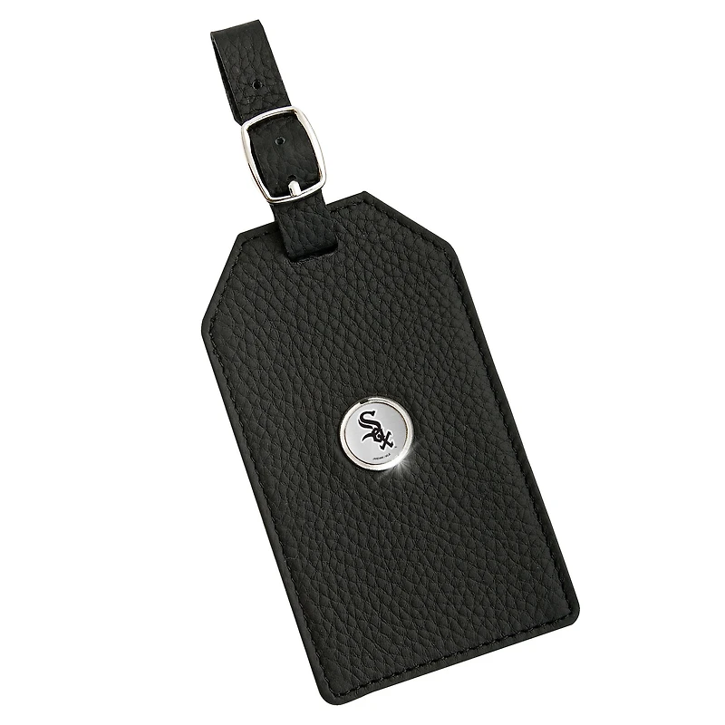 Chicago White Sox Leather Luggage Tag